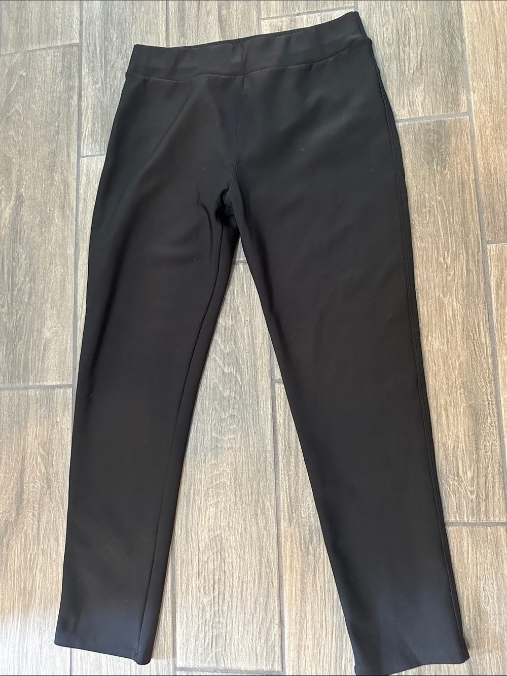 POSH Black Womens Stretch Pull-On Pants. Size Medium. Great for office or casual